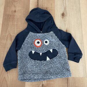 Monster Face Pullover Hoodie